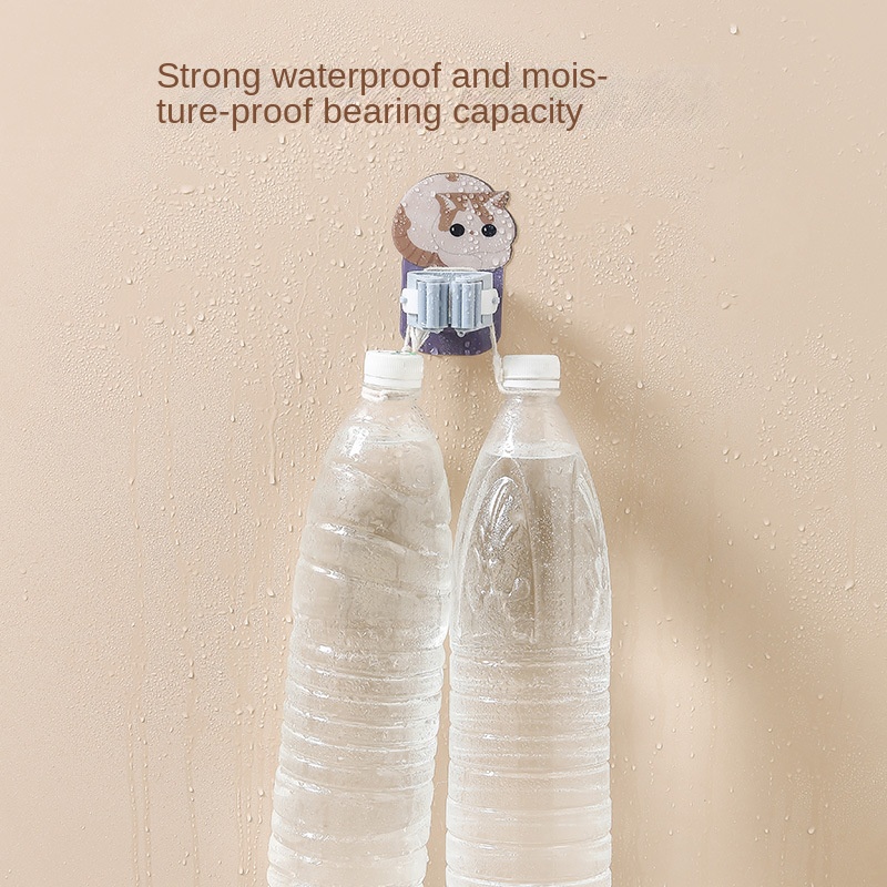 3/4PCS Mop Holder Self-adhesiv - Home Edit Bathroom Storage 评论和价格