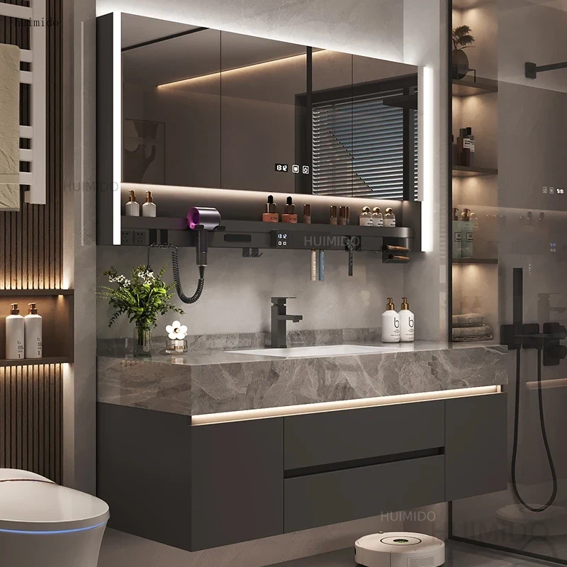 Paper Drawers Bathroom Cabinet - Home Bathroom Vanity Combo 评论和价格