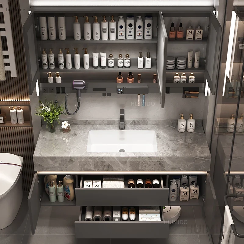 Paper Drawers Bathroom Cabinet - Home Bathroom Vanity Combo 评论和价格