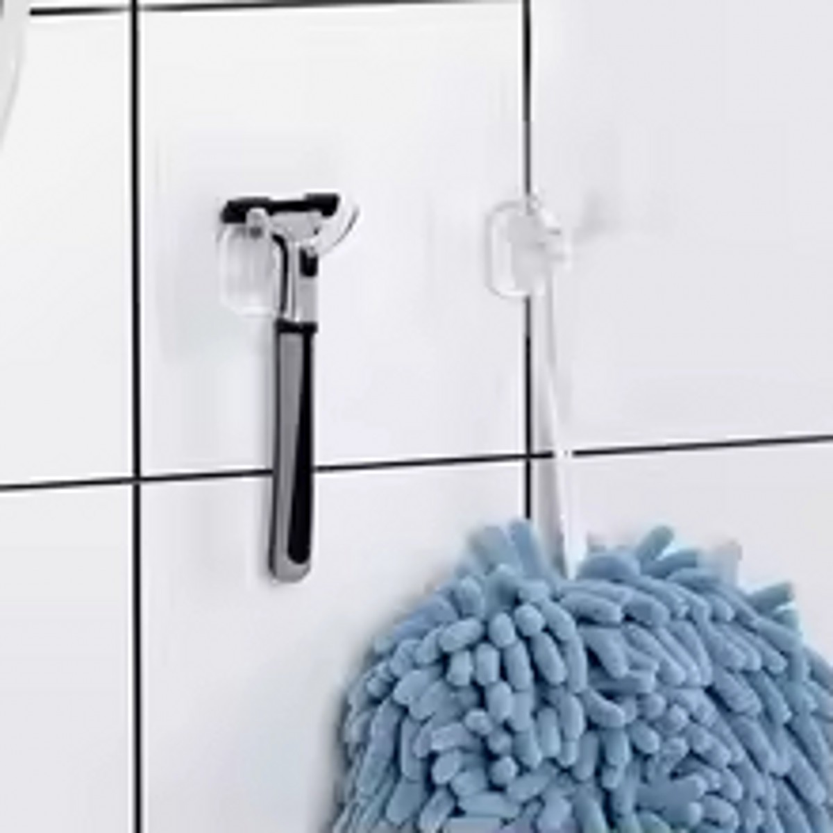Adhesive Razor Hook Shaving Sh - Home Edit Bathroom Storage 评论和价格