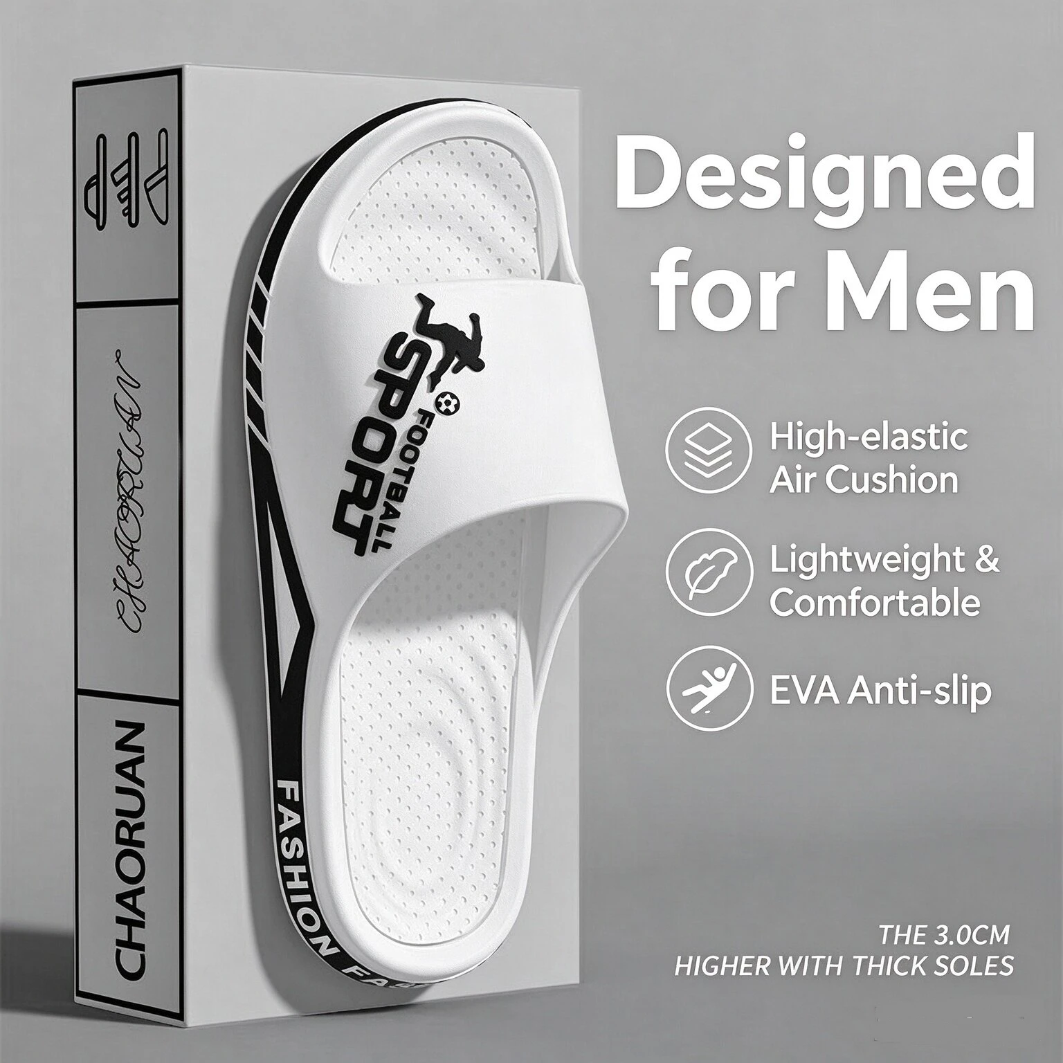 Big Size 48-49 Men Slippers Su - Home Bathroom Trends 评论和价格